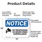 Signmission No Trespassing 24-Hour Video OSHA Notice Sign, Aluminum, 14in W x 10in L, 2PK OS-2PACK-NS-A-1014-L-14904 - alternate 7